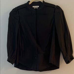 Isabel Marant Black Long Sleeve Blouse